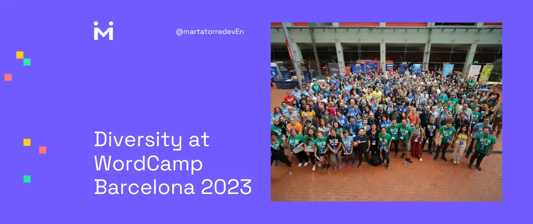 Diversity at WordCamp Barcelona 2023